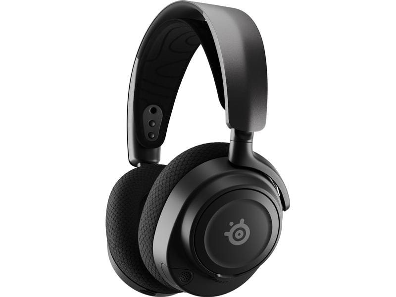 Steel Series Headset Arctis Nova 7 Schwarz Kabelloses Gaming-Headset mit Surround-Sound