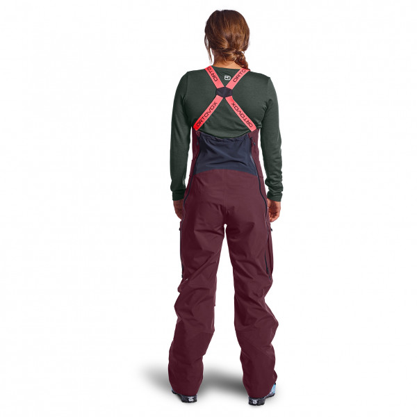 Ortovox - Women's 3L Deep Shell Bib Pants - Pantalon de ski