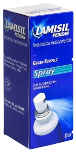 LAMISIL PEDISAN Spray 1%, 30 ml
