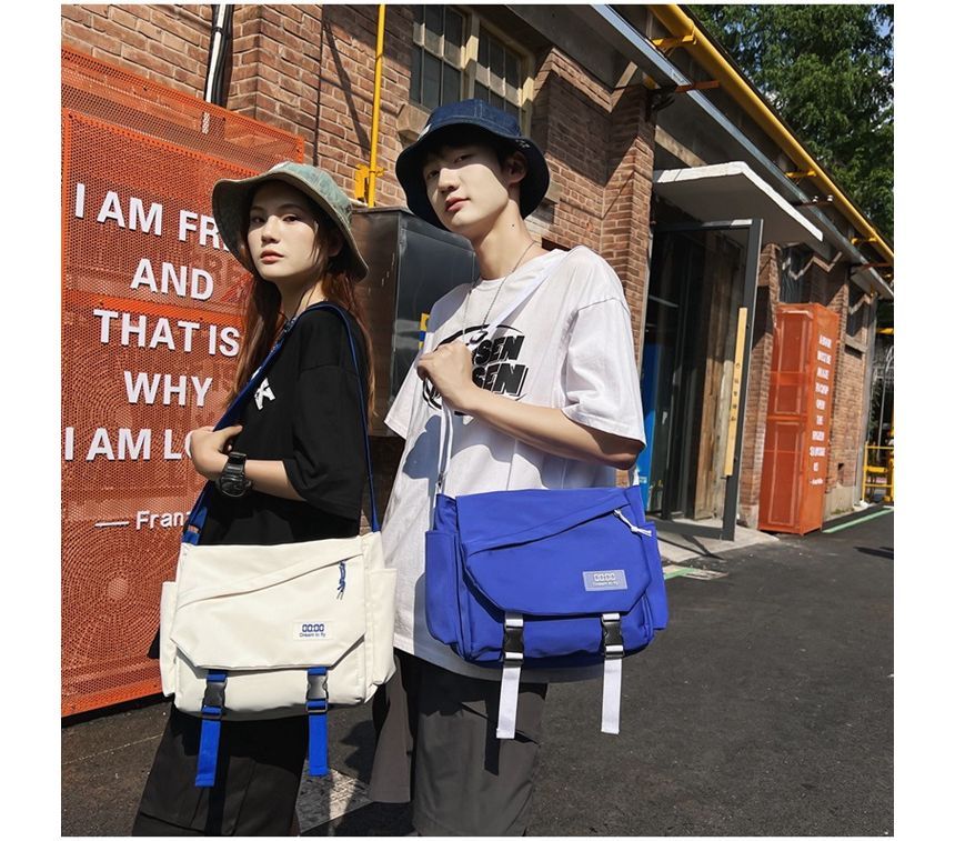 Mulgam - Nylon crossbodytas met gesp