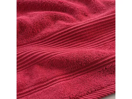 Drap de Bain 90 x 150 cm Tendresse Rubis - Eponge Unie