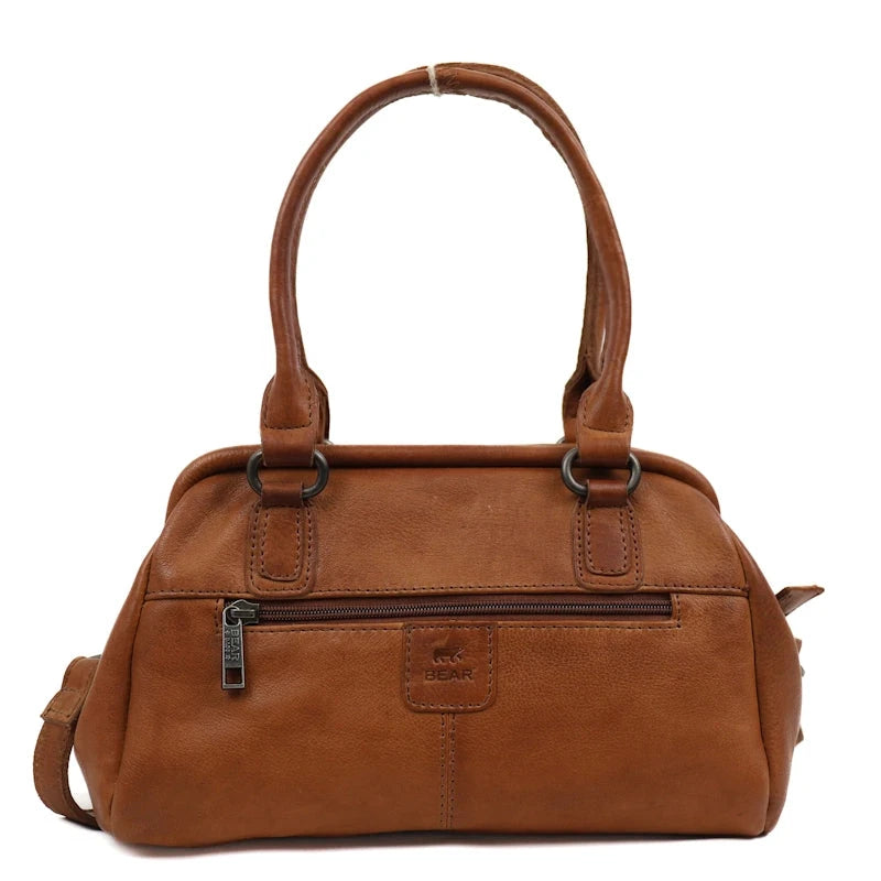 Bear Design Handtas - Schoudertas Ines M Cognac