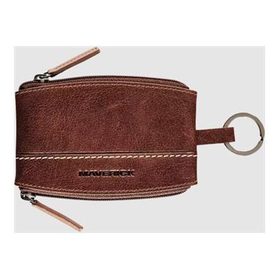Maverick Rough Gear - Portefeuille - double pocket - cuir de buffle pleine fleur à tannage végétal - brun