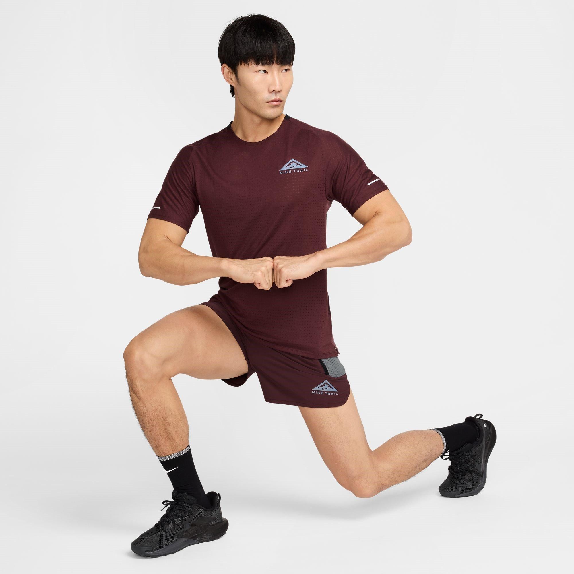 Nike Dri FIT Trail Mens Short Sleeve Trail Running Top