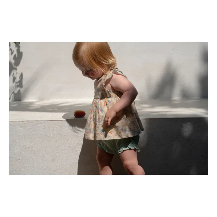 Lali T-shirt + Bloomer Ari Plumetis | Beige
