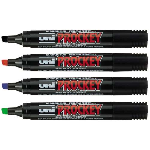 UNI-BALL Prockey PM126, Permanentmarker mit Keilspitze