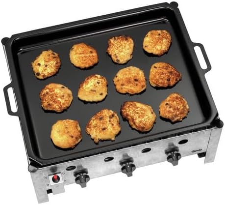 Bartscher Gas-Tischbräter TB1000PF mit Grillpfanne, 3 Brenner - 1061933
