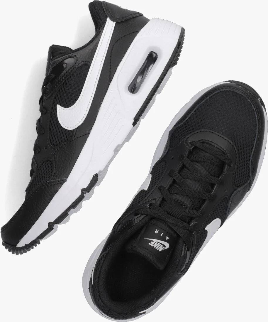 NIKE zwarte nike lage sneakers nike air max sc (gs)