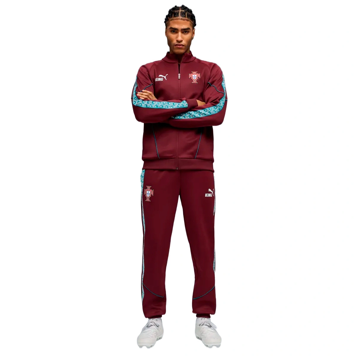 Calças Puma Portugal Pre-Match Mundial 2026