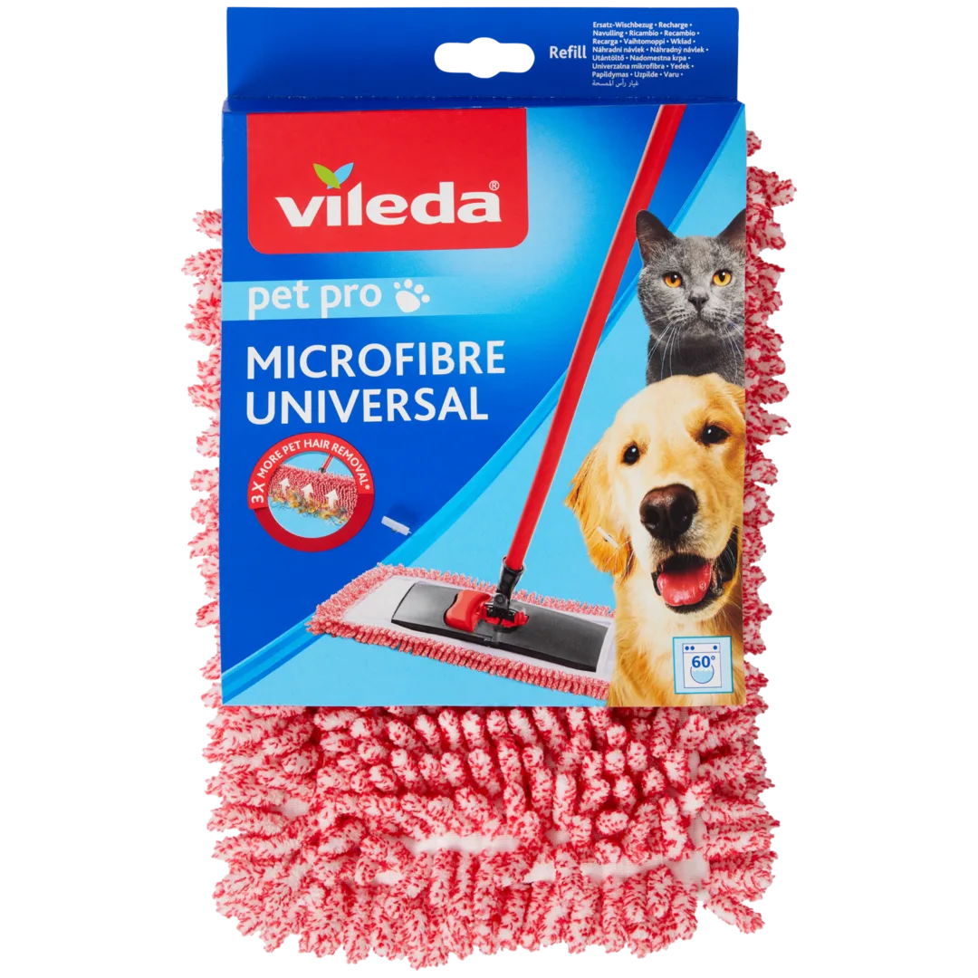 Tête de serpillière microfibre Vileda Pet Pro