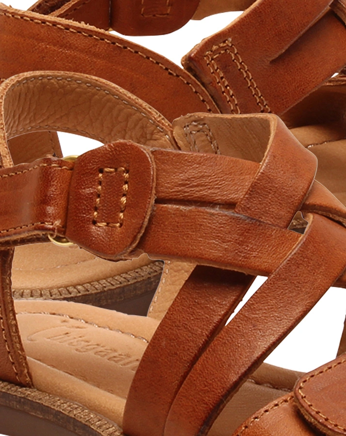 Sandalen CLEA in cognac