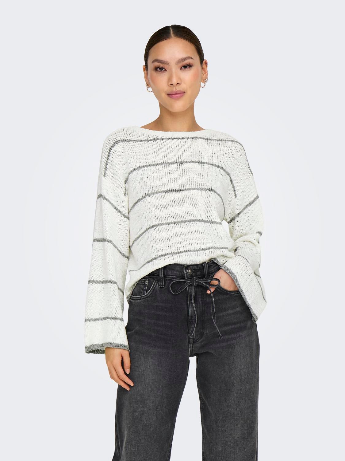 ONLGEENA Strickpullover Cloud Dancer