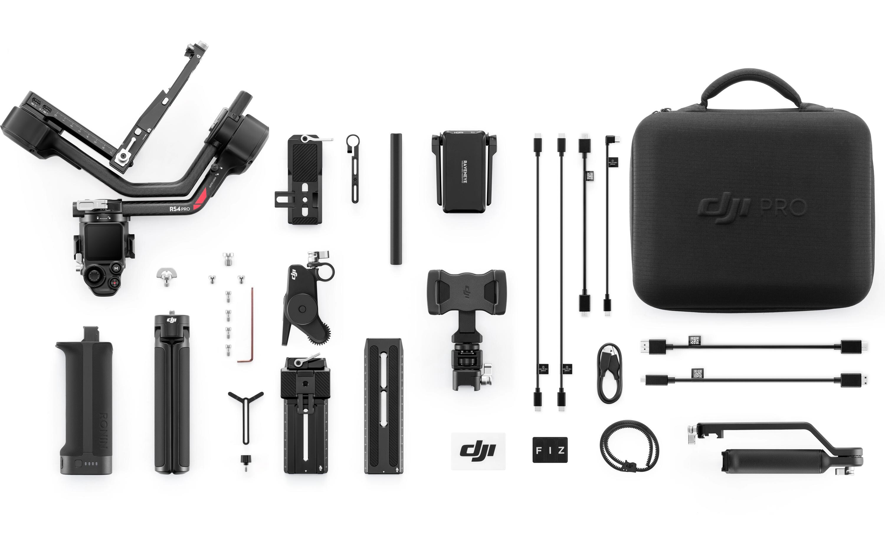 Gimbal RS 4 Pro Combo<br>Professioneller Stabilisator der Spitzenklasse
