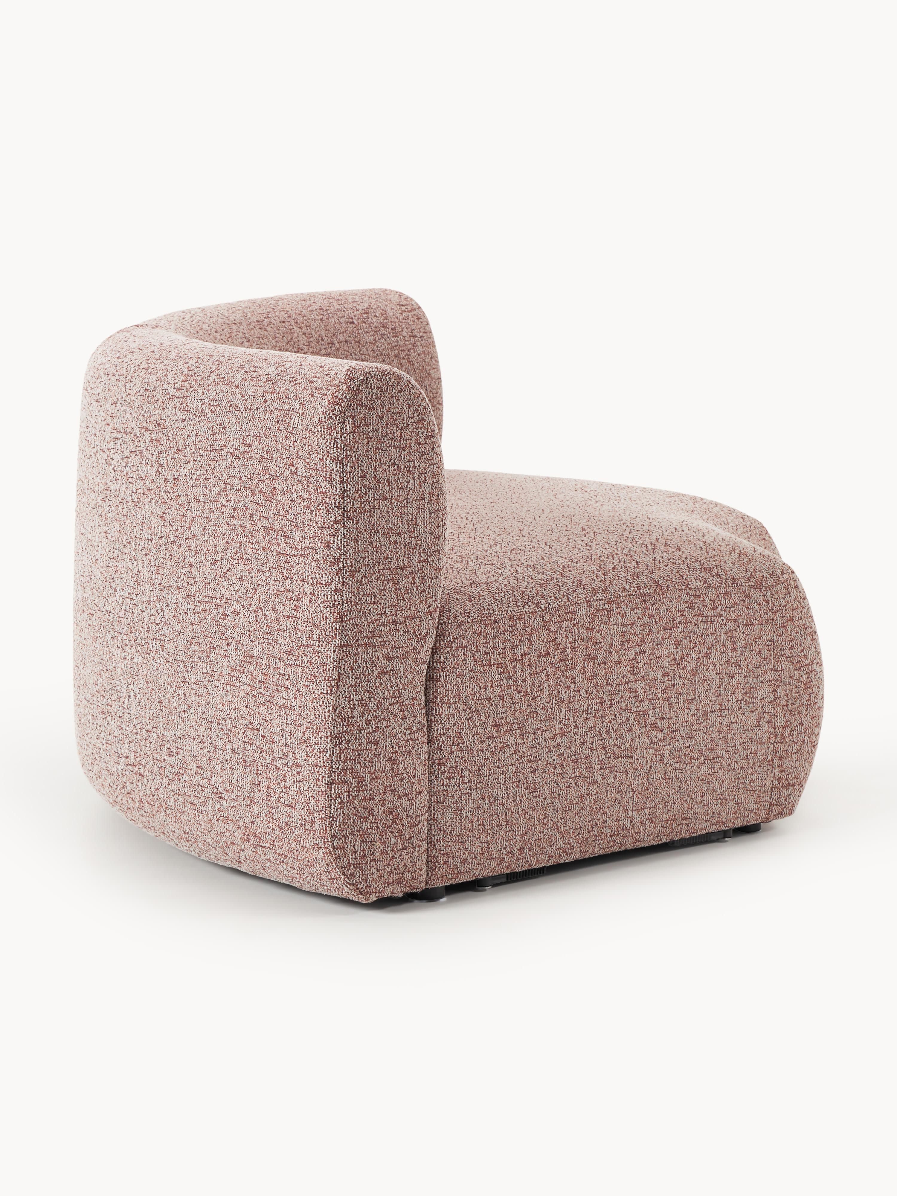 Ronde bouclé hoekmodule Sofia