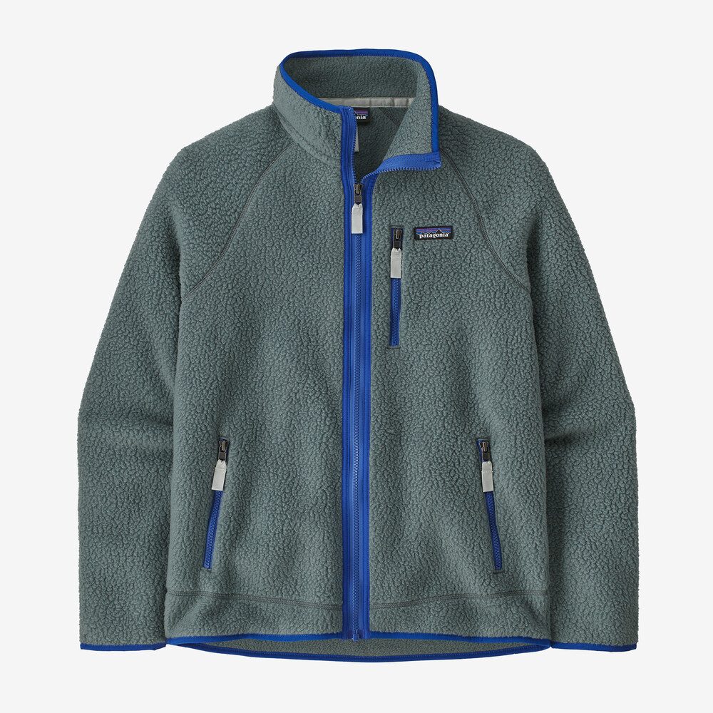 Herren-Retro-Fleecejacke