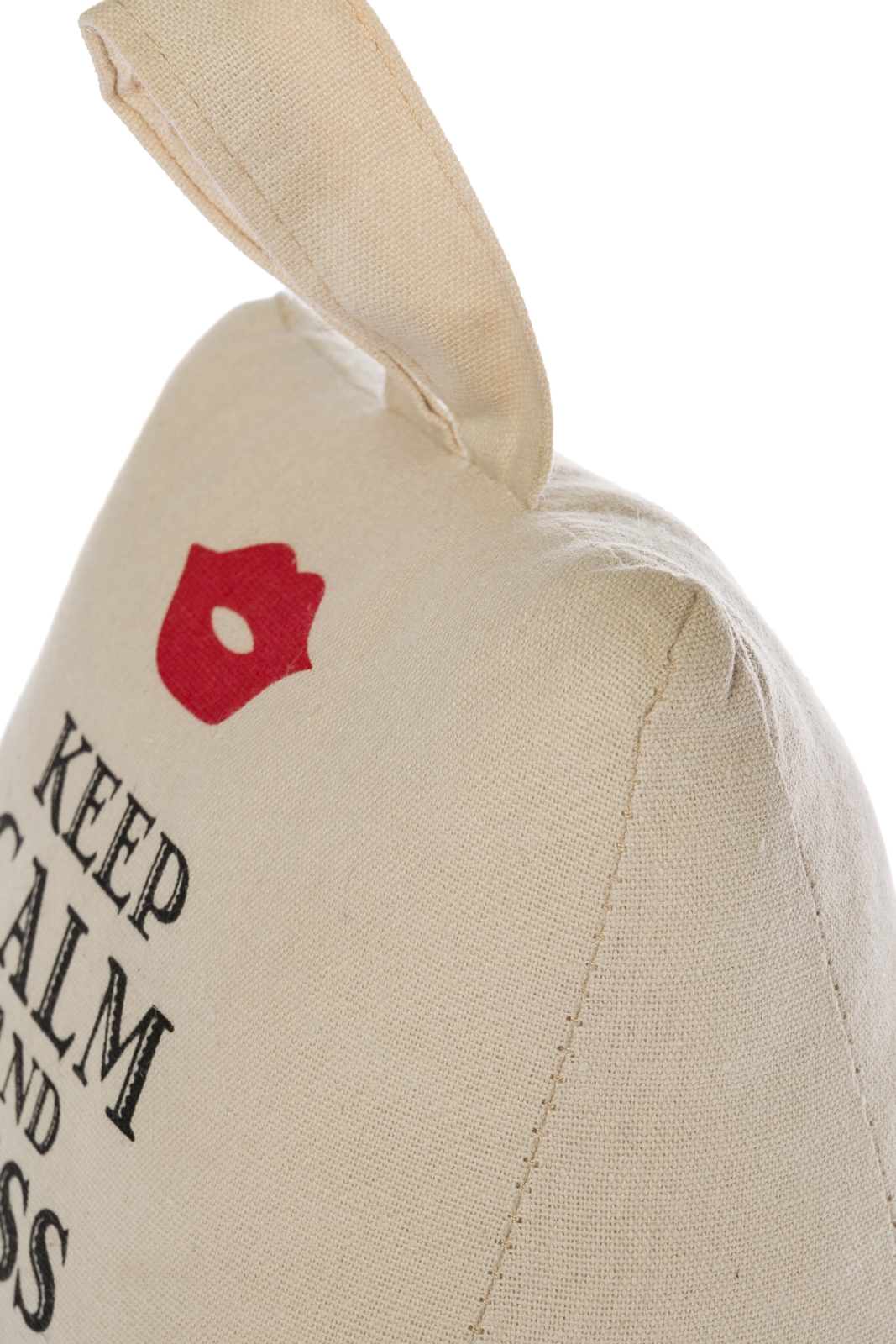 Türstopper KEEP CALM AND KISS ME - beige