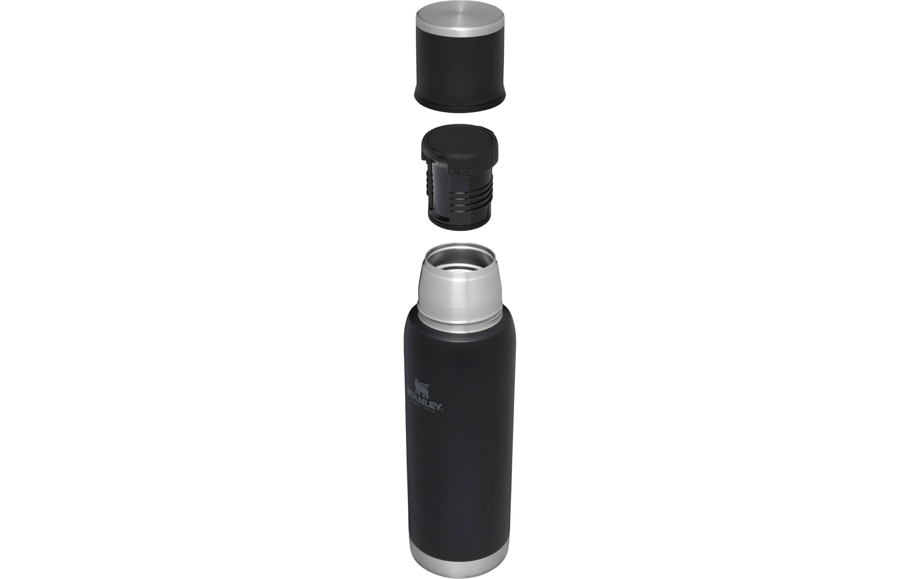 Thermosflasche To-Go Bottle 750 ml, SchwarzThermoskanne