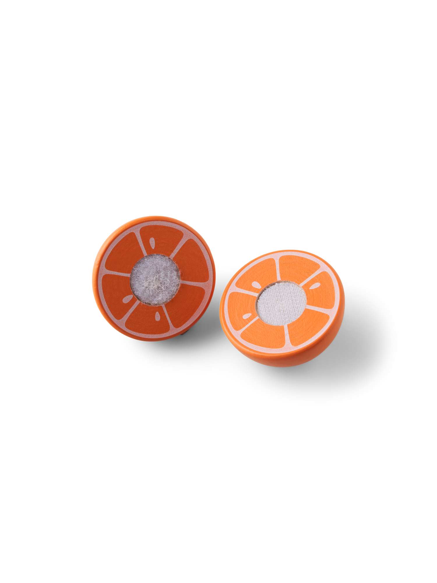 Legetøjsappelsin i træ | Poppeltræ. | Burned Orange