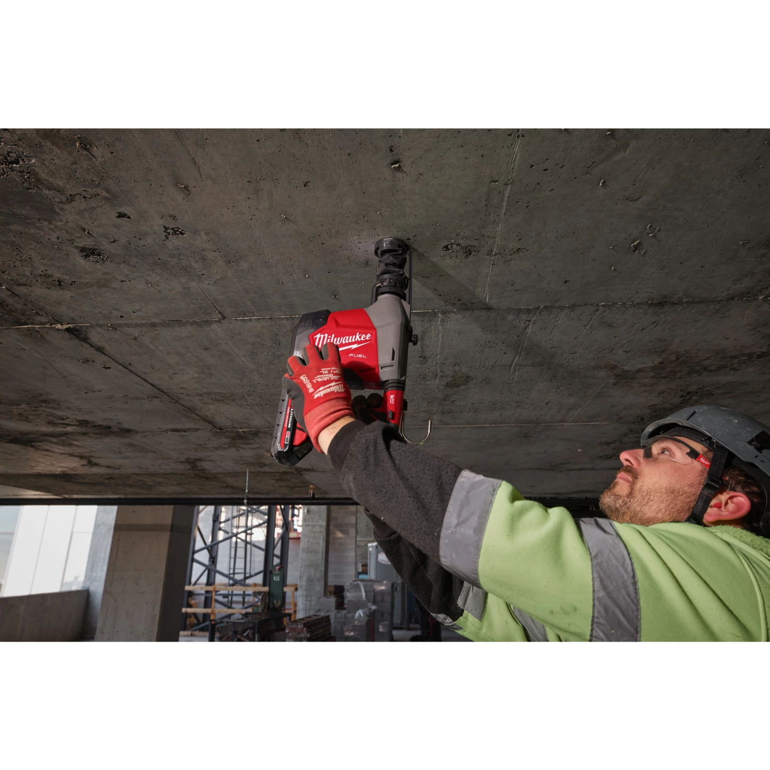 Milwaukee M18 FHAFOH16-0 18V Li-ion accu SDS-Plus combihamer met geïntegreerde stofafzuiging body - 2.3J