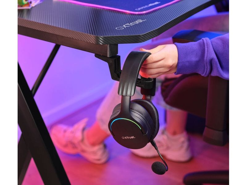 Trust Gaming Tisch GXT 700 Omnius Nachhaltiger und stabiler Gaming-Tisch für optimale Leistung im Spiel