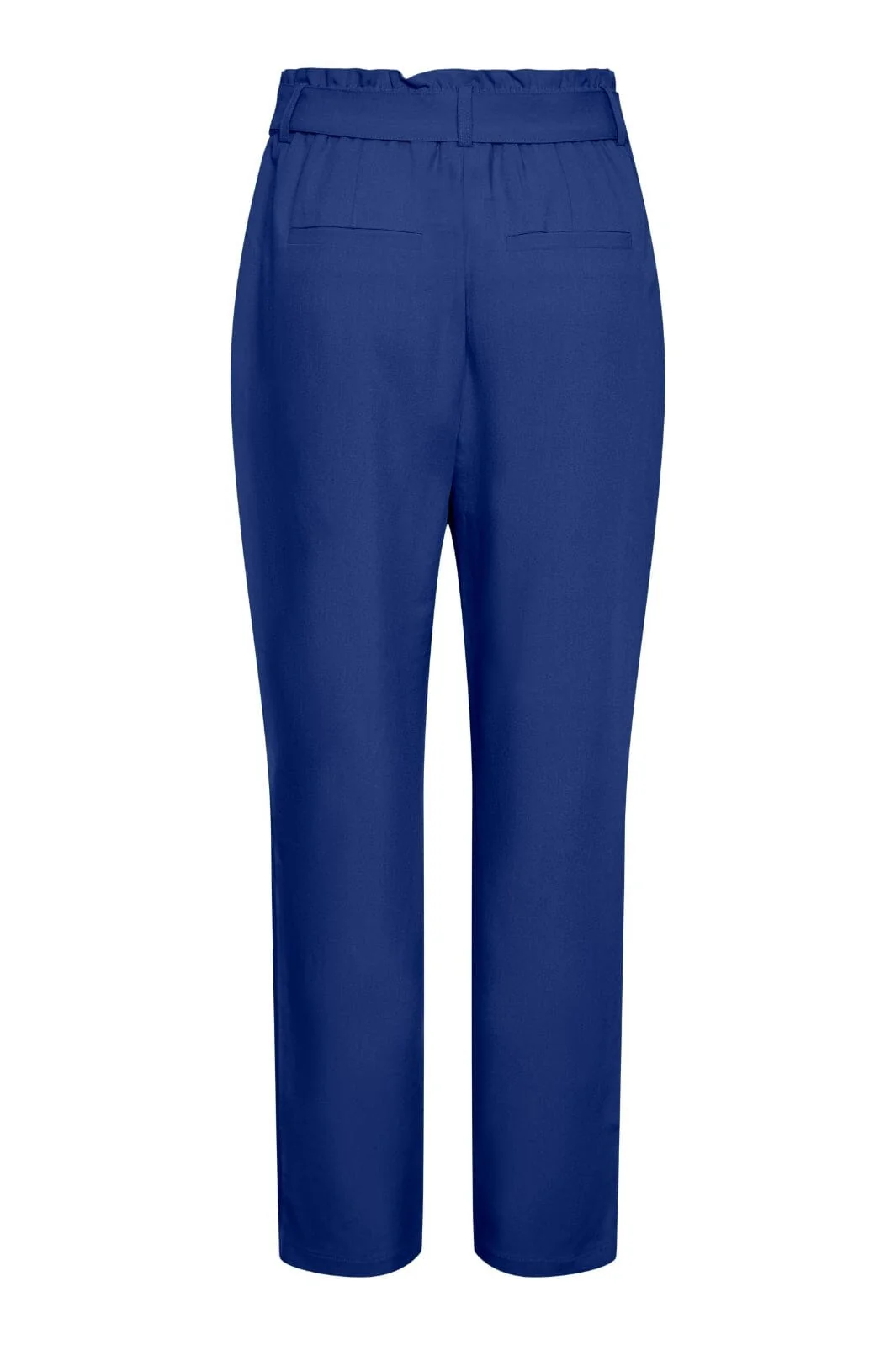 Pieces Pcboss Paperbag Straight Pants 4251343 mazarine blue