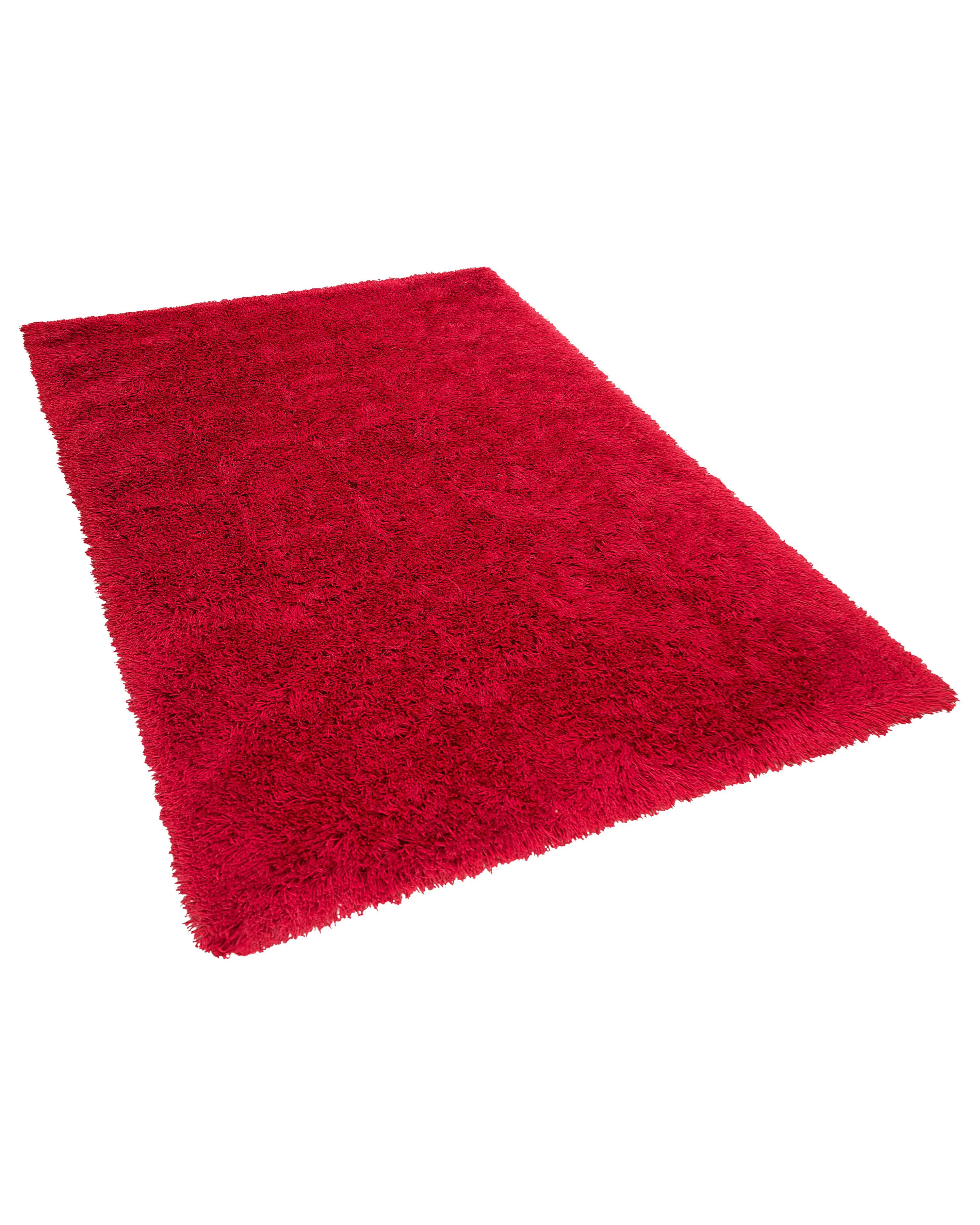 Hoogpoligvloerkleed CIDE Rood 160 x 230 cm