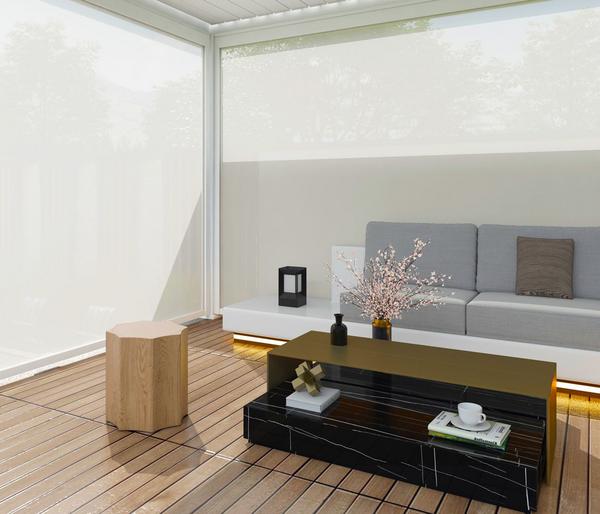 Weide Sonnenrollo für Deluxe Pergola, ca.