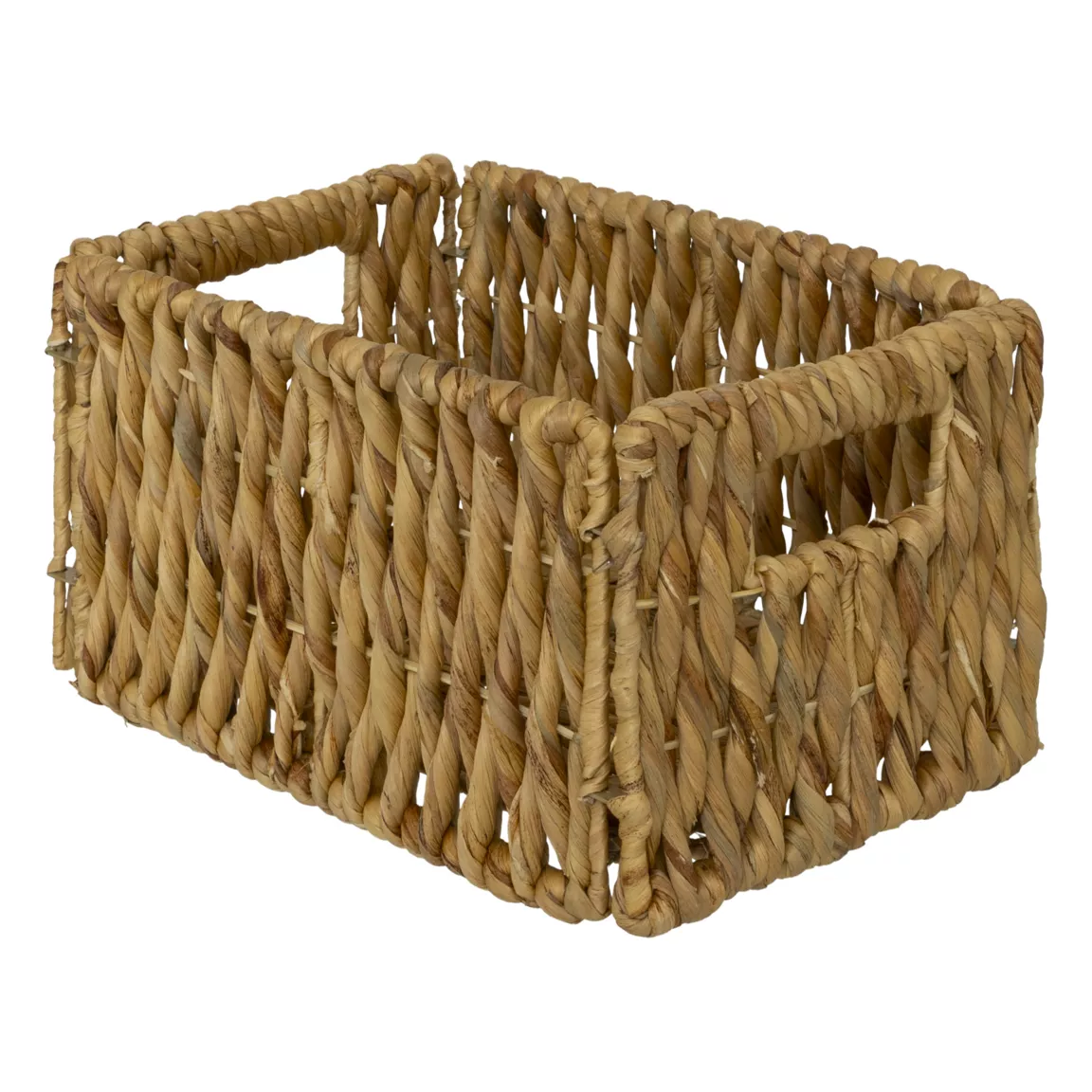 Panier de rangement jacinthe d'eau (29 x 16 cm) Maura Naturel