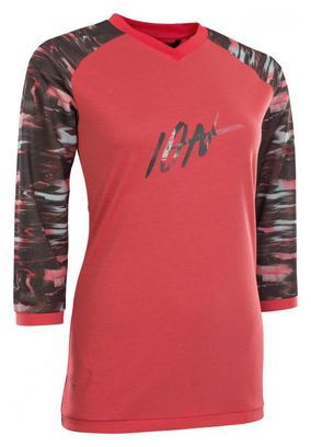 Maillot Manches 3/4 Femmes Ion Scrub AMP Rose