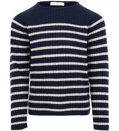 Minimalisma Bluse - Strick - Wolle/Kaschmir - Inspire - Dark Blu