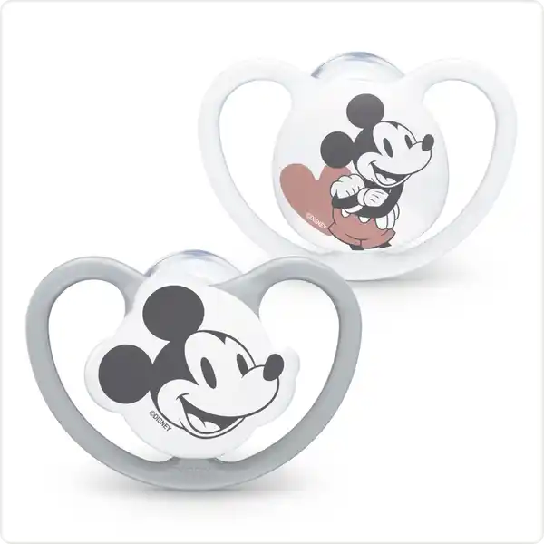 Disney Mickey Mouse Space Silikon-Schnuller 6-18 M