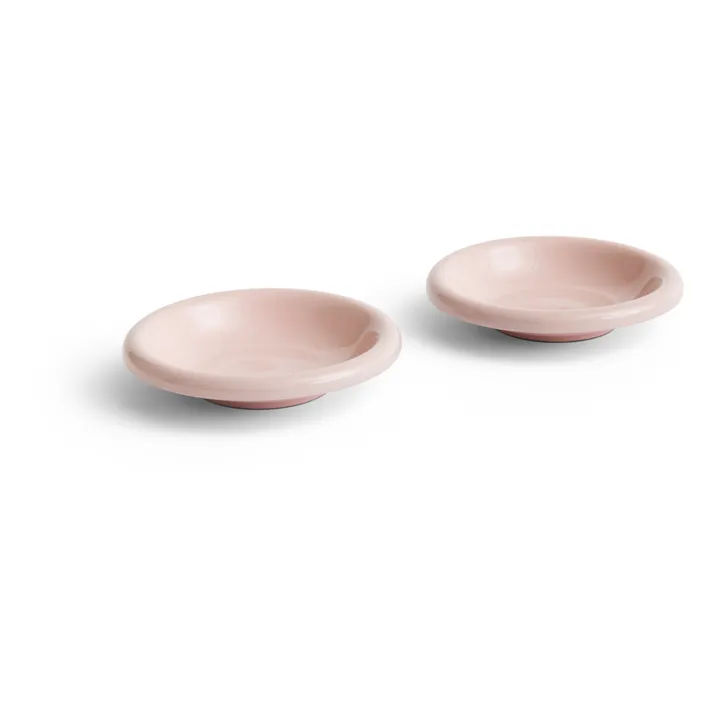 Hay Assiettes creuses en terracotta Barro - Set de 2, Rui Pereira | Rose