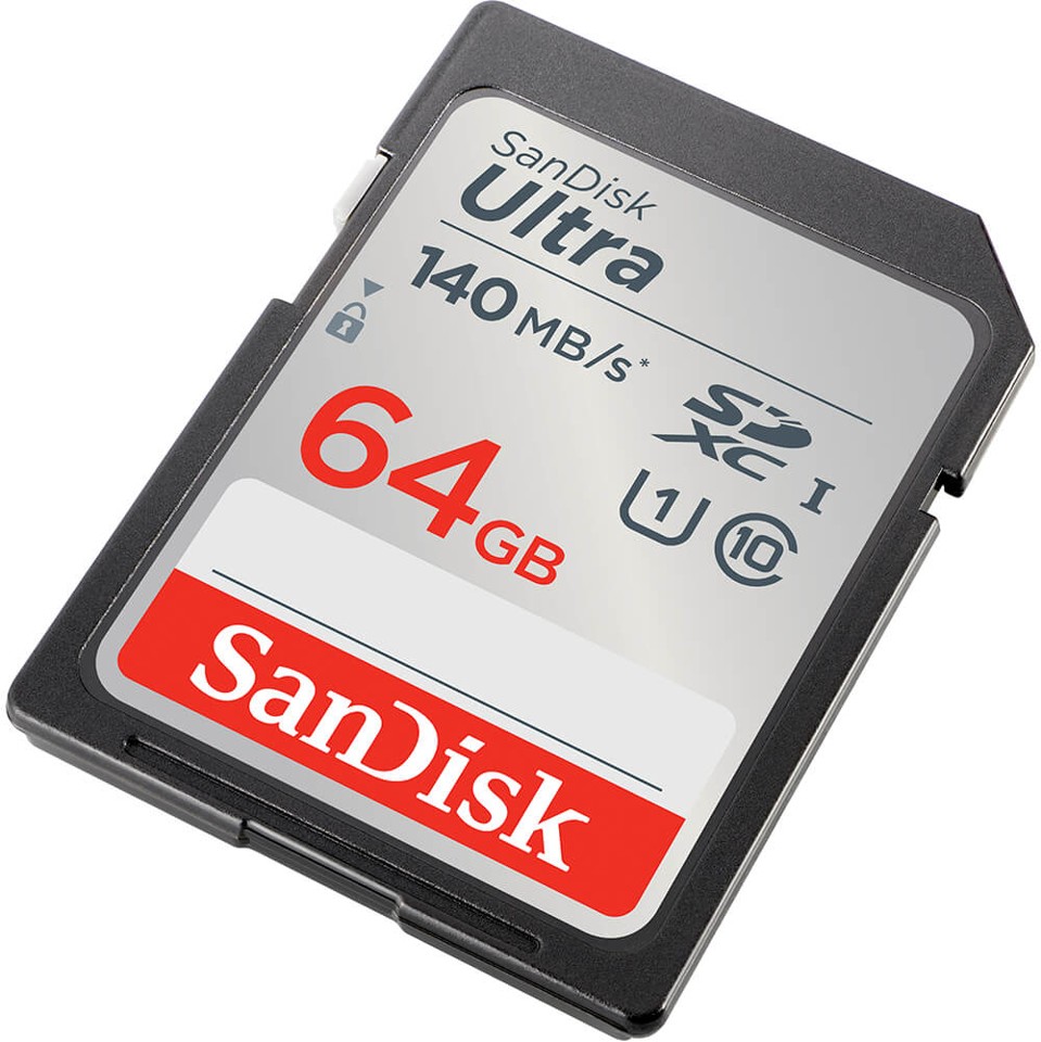 SANDISK - SDXC Ultra 64GB 140MB/s