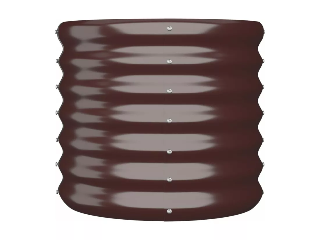 Jardinière bac lit surélevé marron 40 x 40 x 36 cm 02_0038570