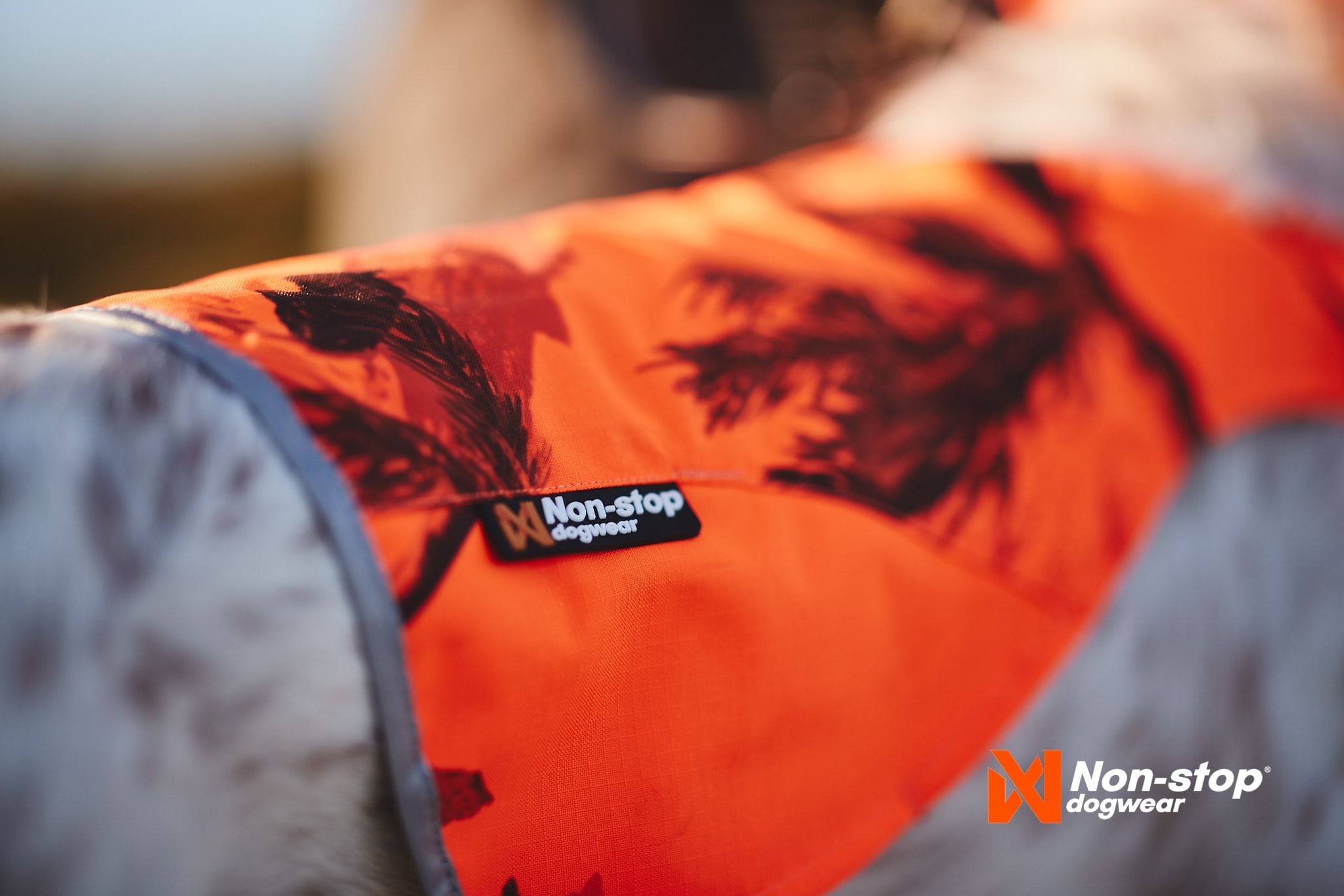 Non-Stop Dogwear Camo Cover<br>Striper i 3M™ refleks