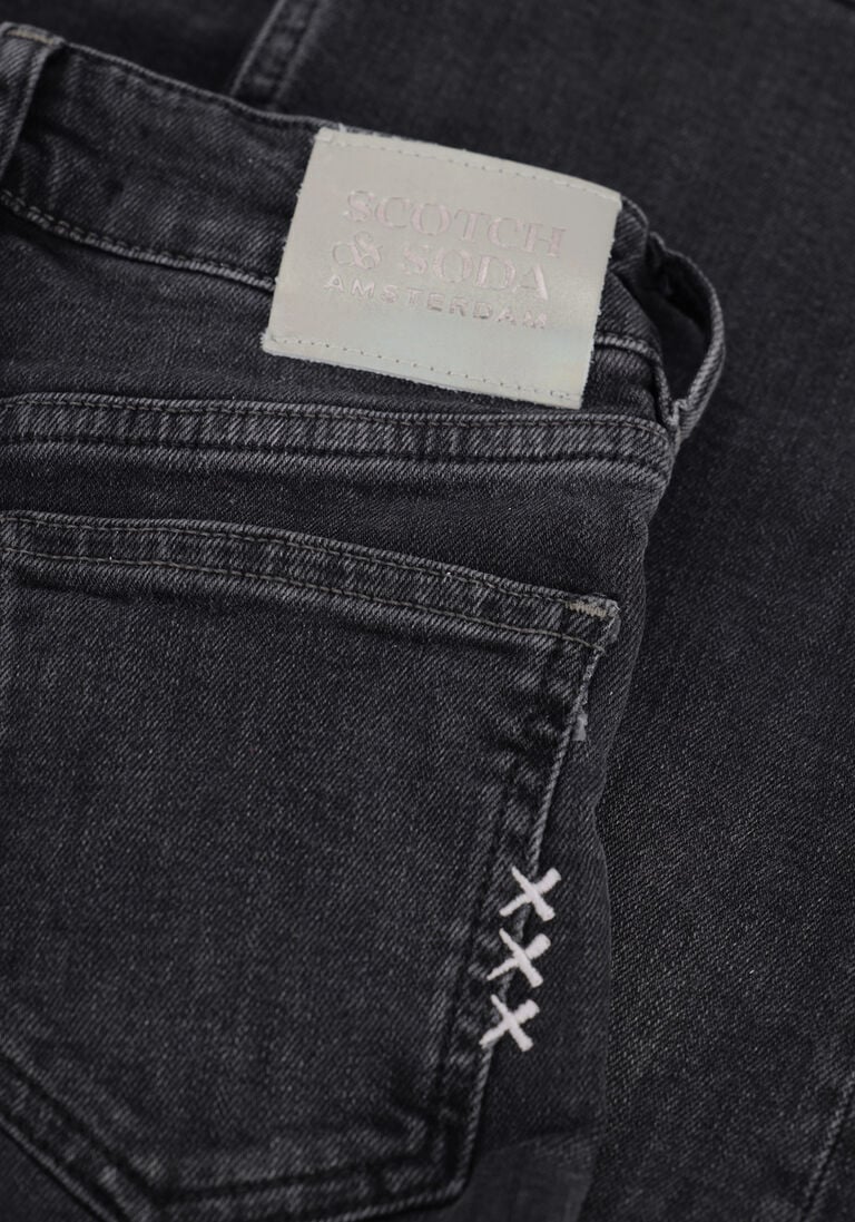 SCOTCH & SODA zwarte scotch & soda straight leg jeans 167027-22-fwgm-c85