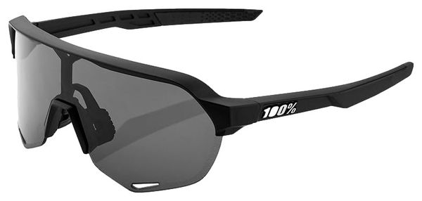 Lunettes 100% S2 Soft Tact Black - Smoke Lens