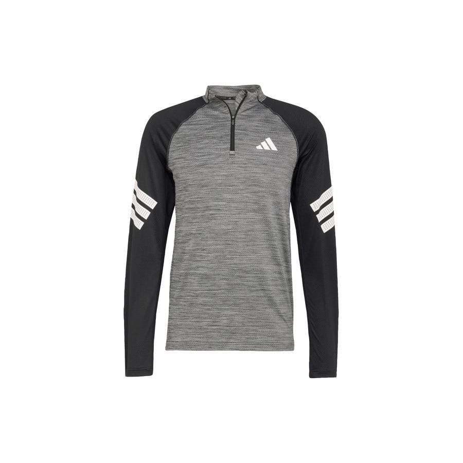 Adidas T-shirt zip 1/4 3 bandes Icon