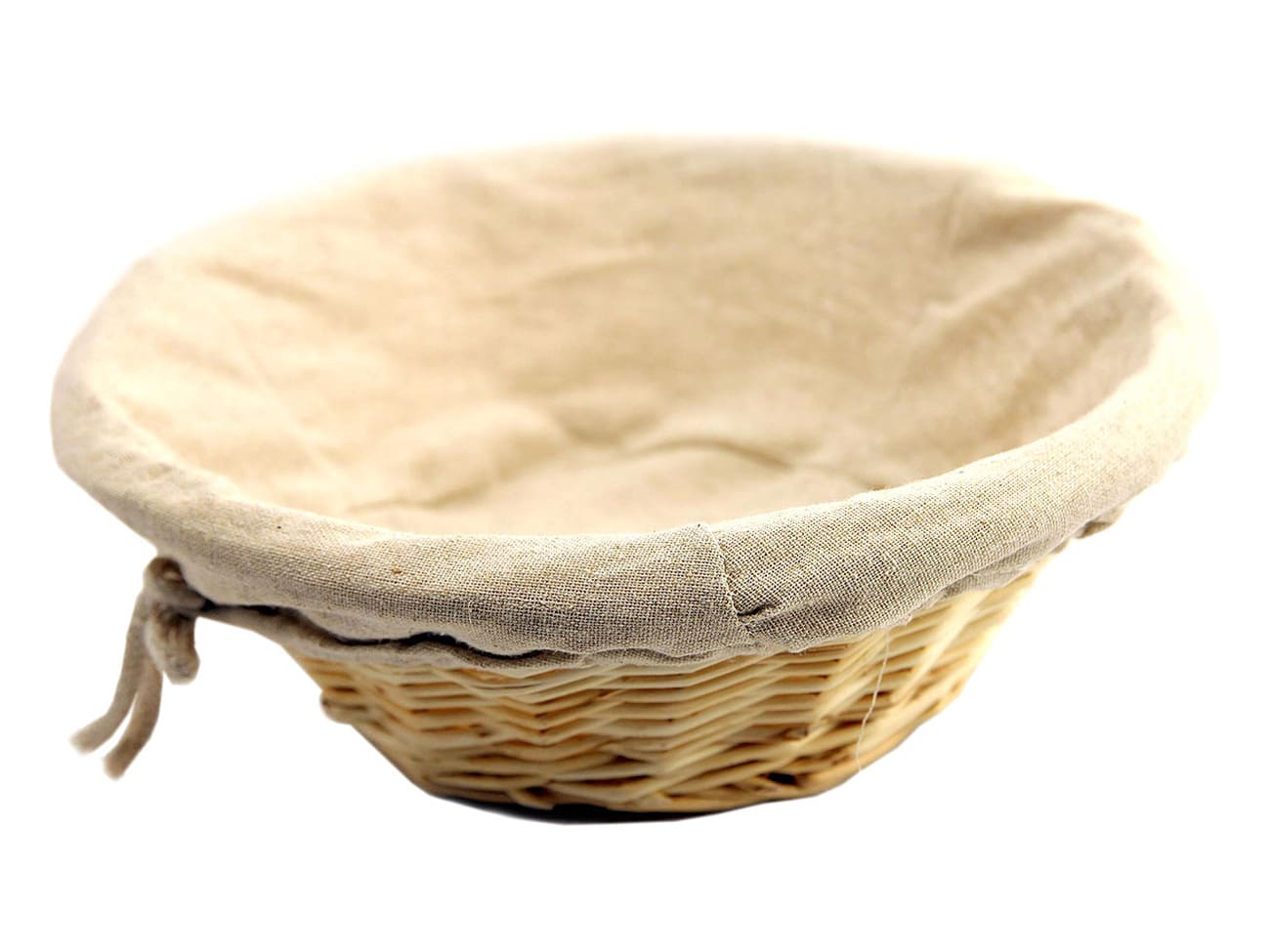 Banneton rond entoilé - Ø 25 cm