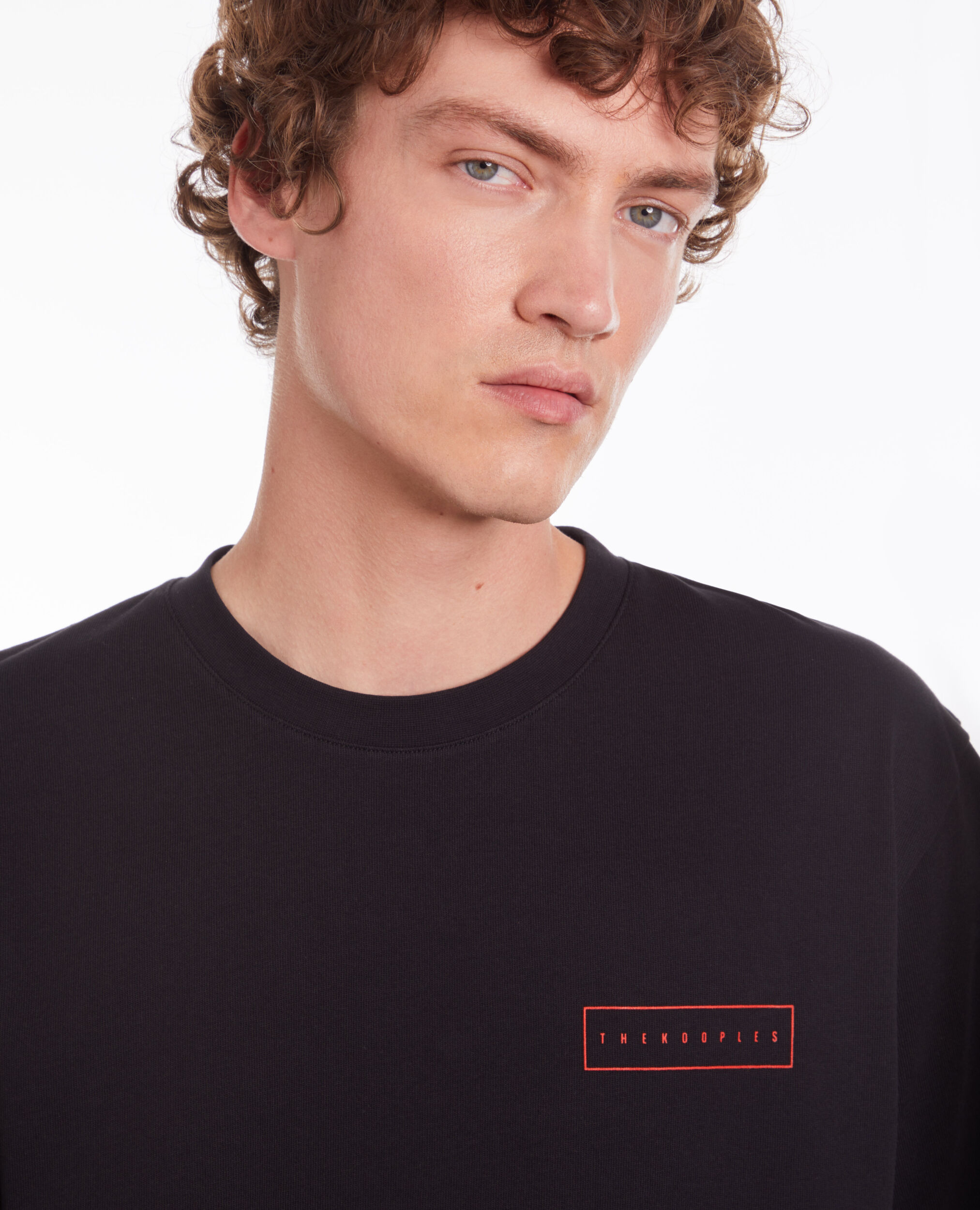 T-shirt noir avec sérigraphie X Rated
