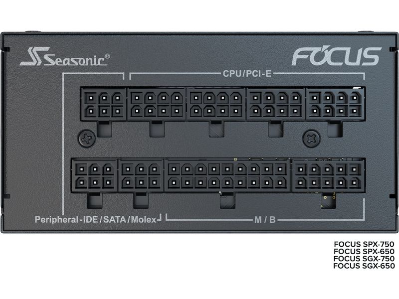 Seasonic Netzteil Focus SGX-750 Vollmodulares 750 W SFX-Netzteil
