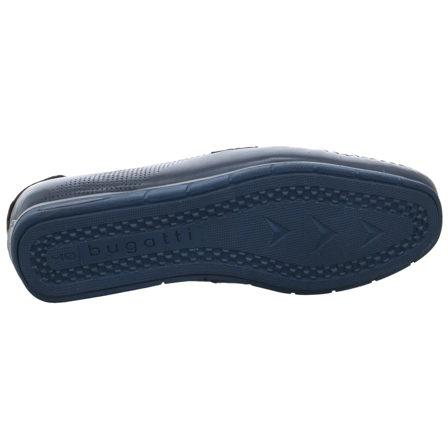 BUGATTI SHOES Halbschuh Blau Leder