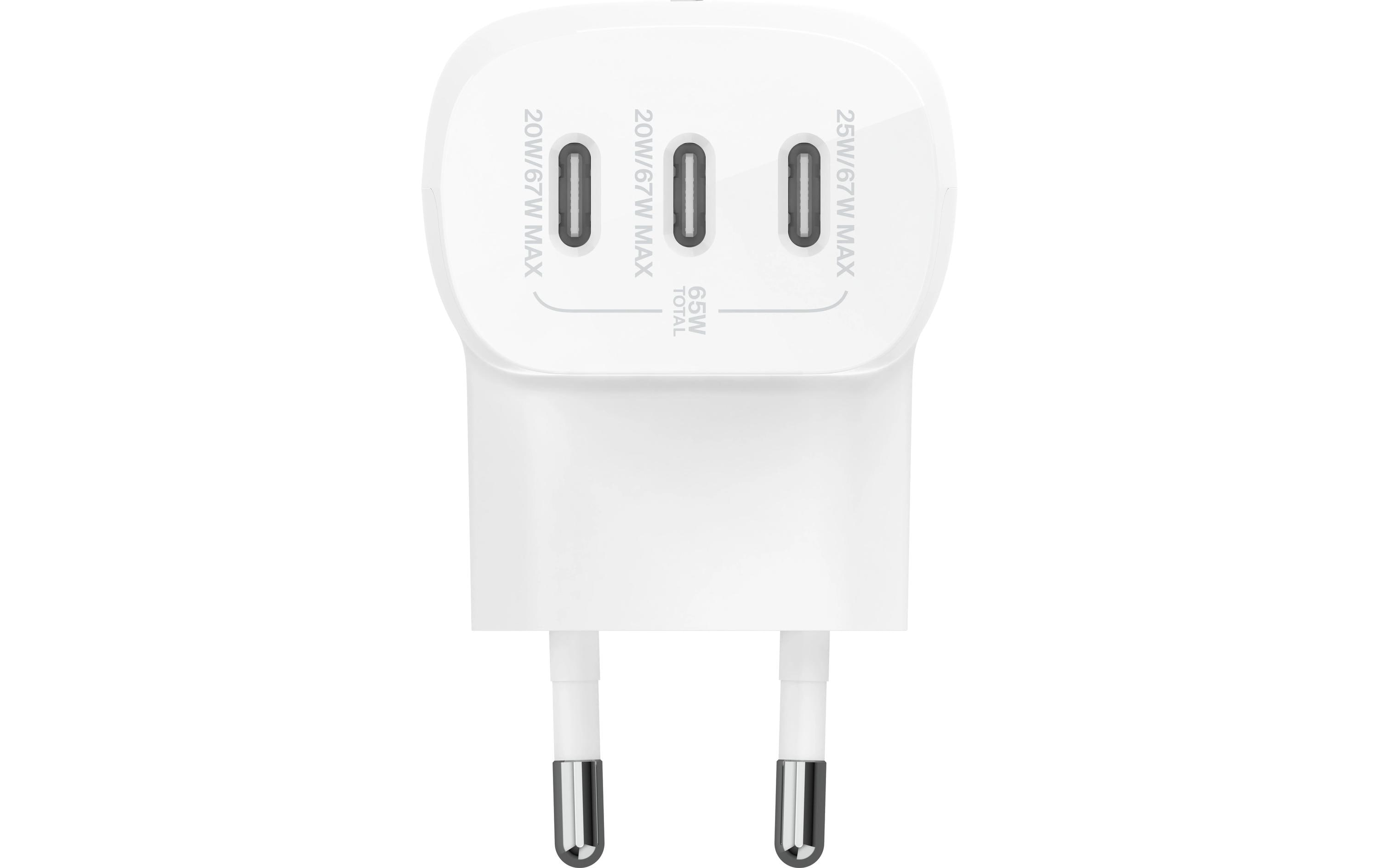 USB-Wandladegerät BoostCharge 67WUSB-C Ladegerät mit 67 W Power Delivery
