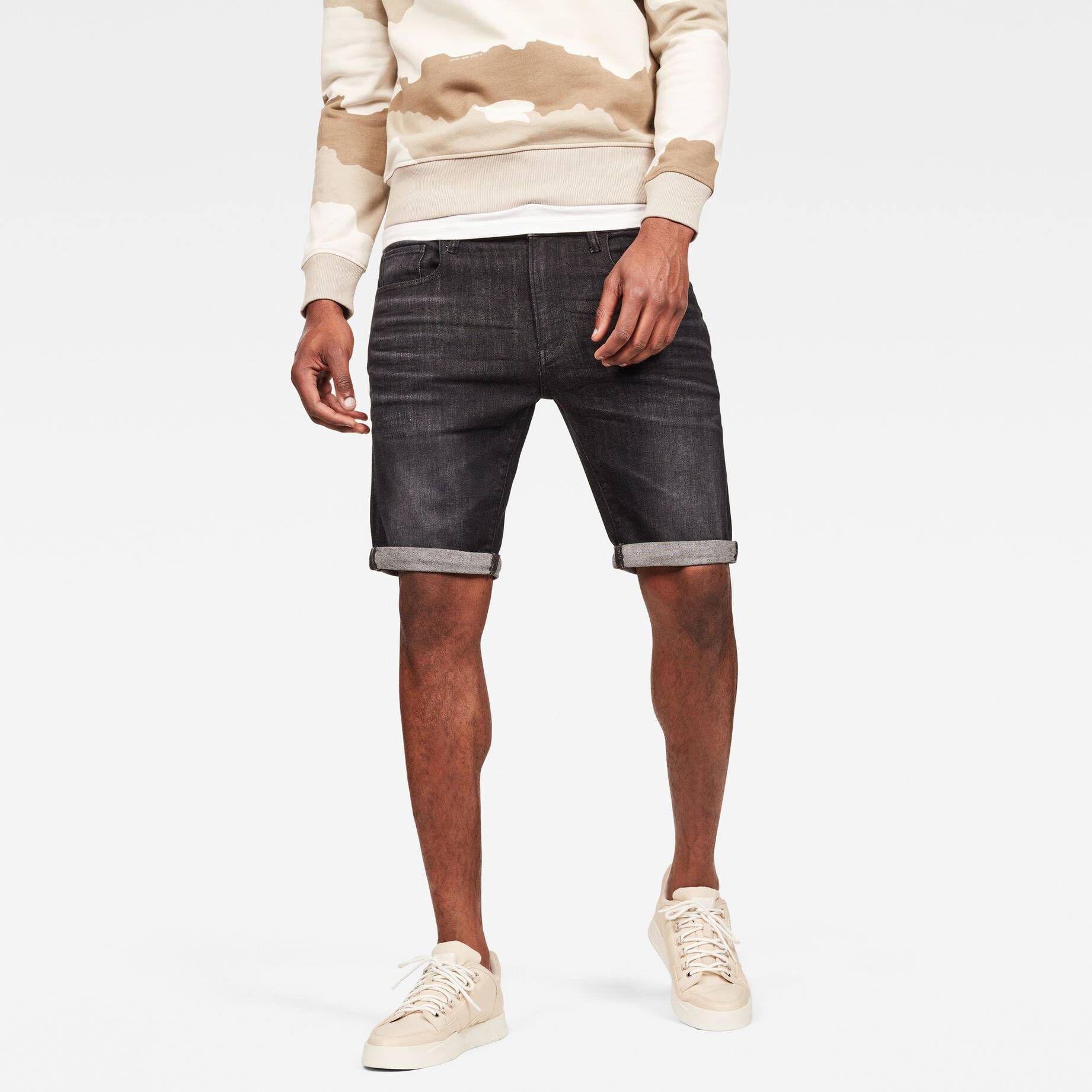 G-Star RAW| Herren Jeansshorts Slim Fit