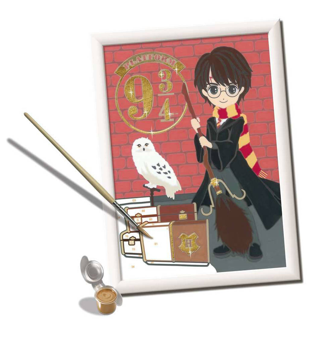 CreArt Harry Potter Magical Journey - Schilderen op nummer voor kinderen