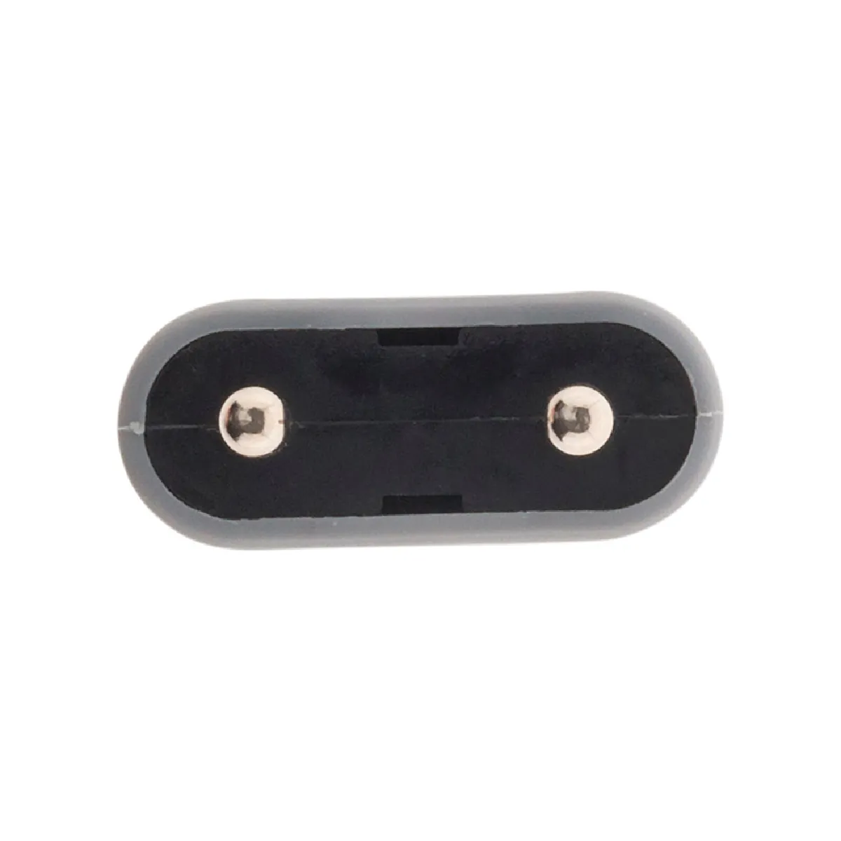 Zenitech Lot de 10 Fiches Mâles Gris