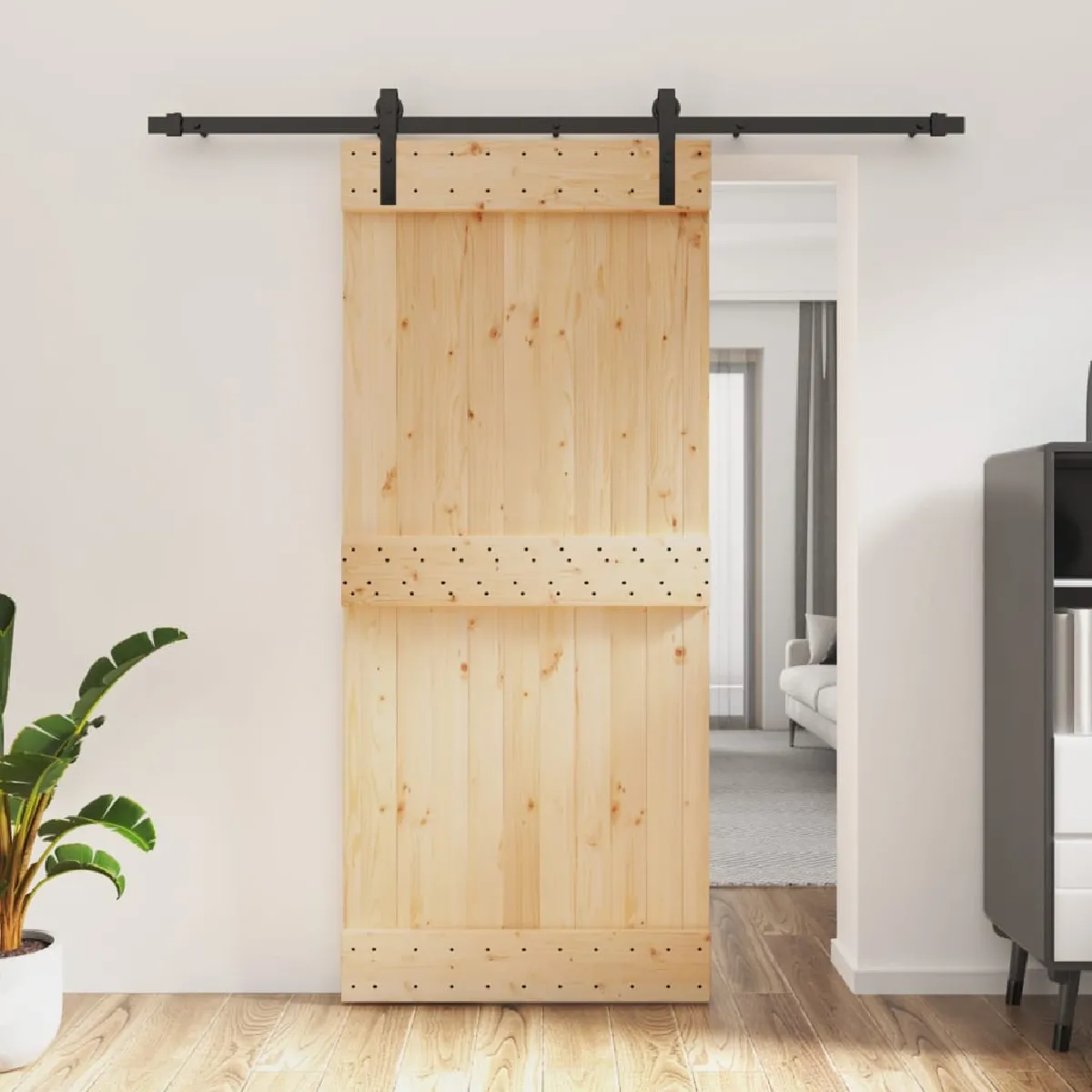 vidaXL Porte coulissante 90x210 cm