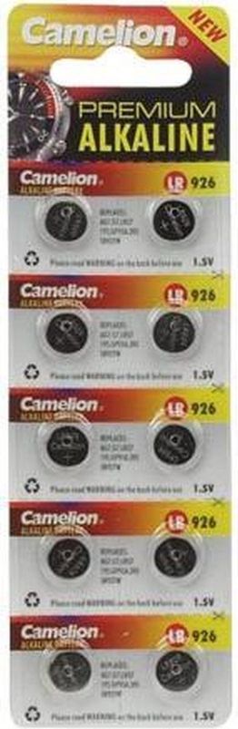 AG7 / LR927 KNOOPCEL ALKALINE CAMELION, BLISTER 10