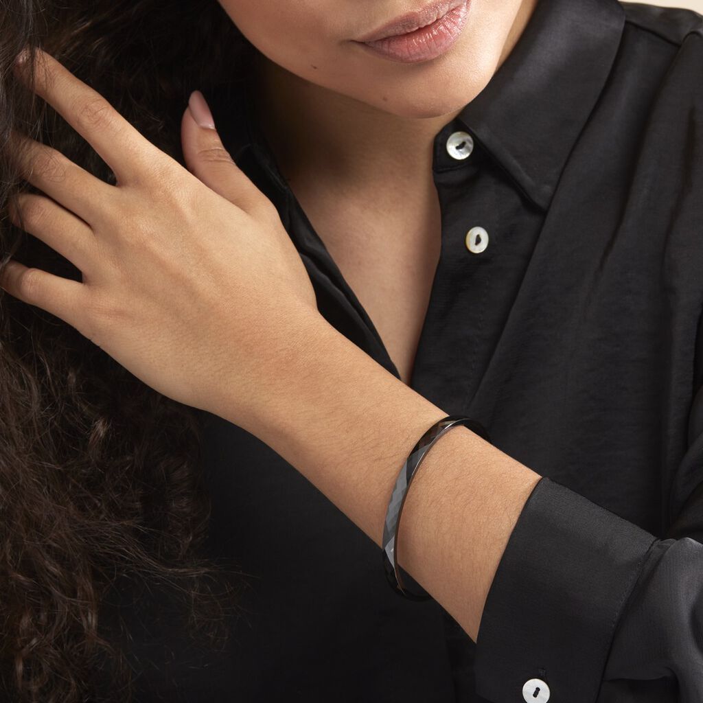 Bracelet Rabhia Ceramique Noir Céramique