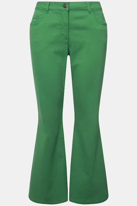 Color-Jeans, weites Bein, 5-Pocket